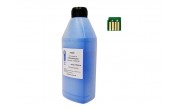 Комплект заправки картриджа 106R03748 (тонер та чіп) CYAN Xerox Versalink C7020/C7025/C7030