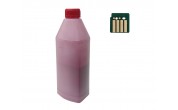 Комплект заправки (тонер та чіп) картриджа 006R01830 MAGENTA (маджента) для Xerox Versalink C7100 серії (VL C7120/С7125/С7130)